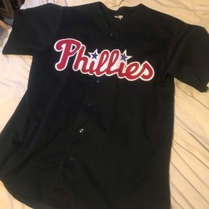 Vintage 90s Phillies majestic jersey size L